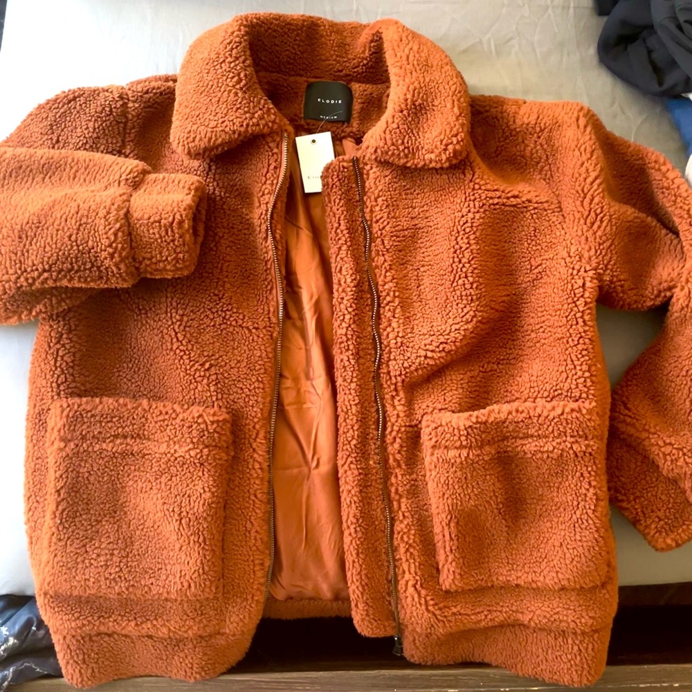 Elodie Teddy bear jacket